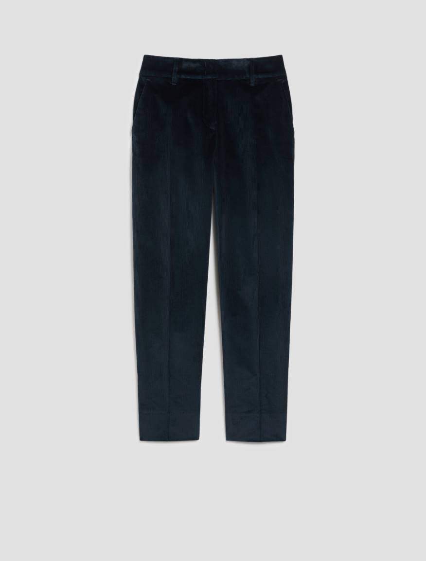 Corduroy trousers - NAVY - Pennyblack - 2