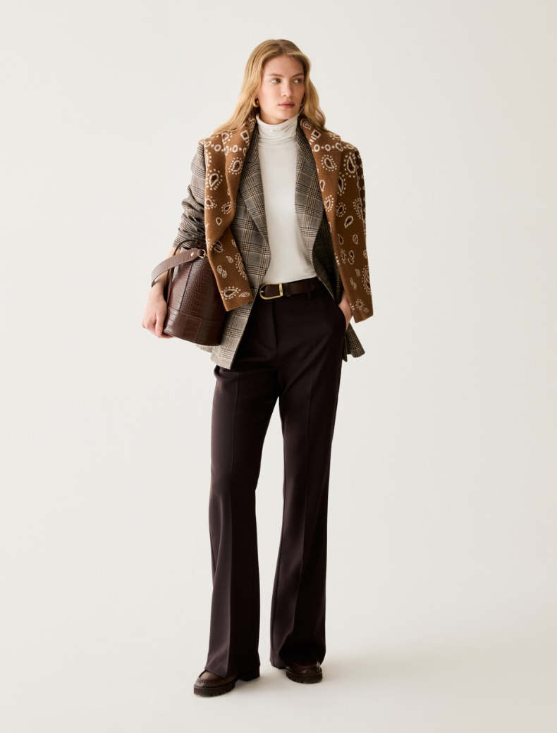 Tailored flare-cut trousers - Pennyblack - 5