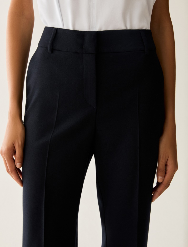 Tailored flare-cut trousers - Pennyblack - 4