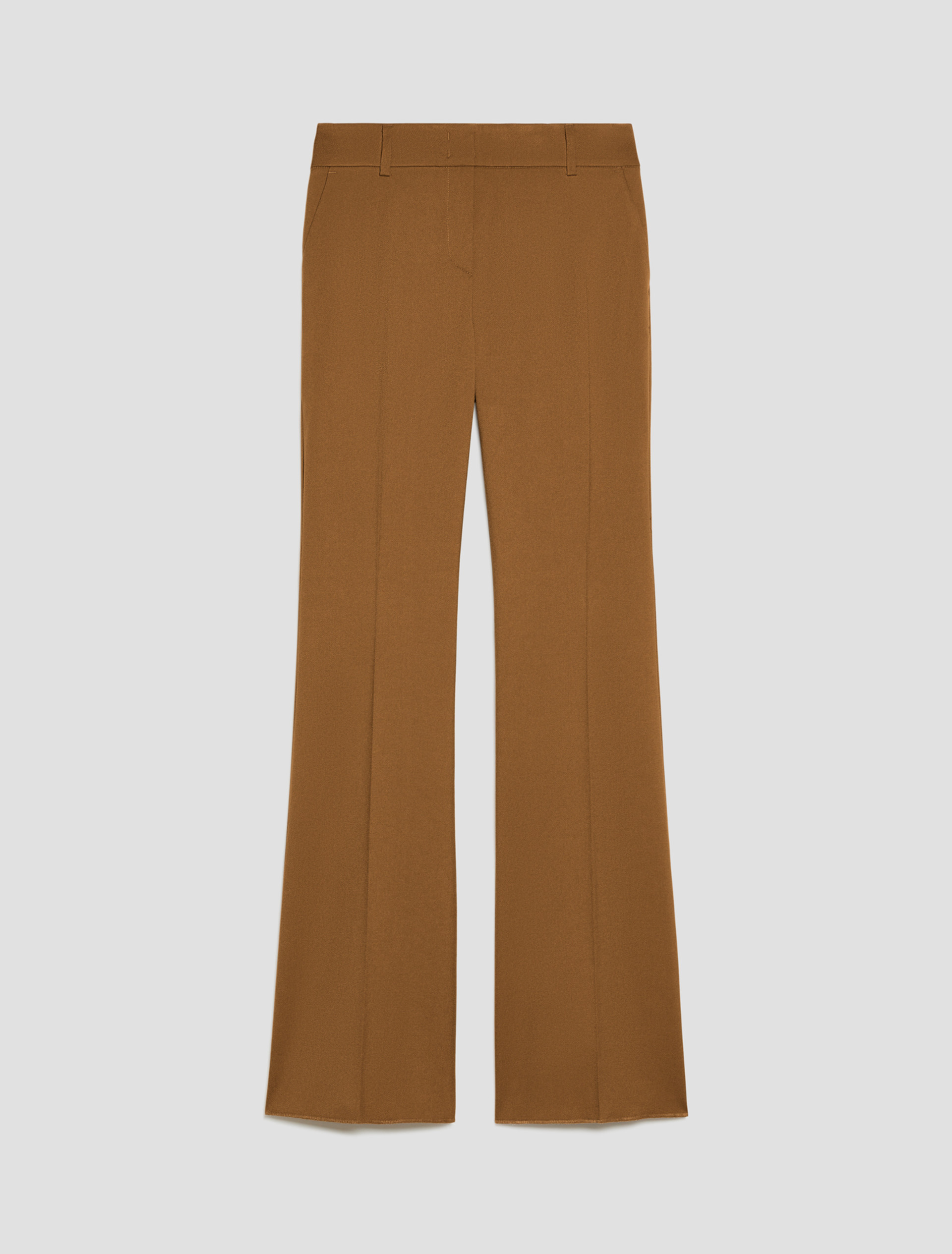 Tailored flare-cut trousers - CAMEL - Pennyblack - 2