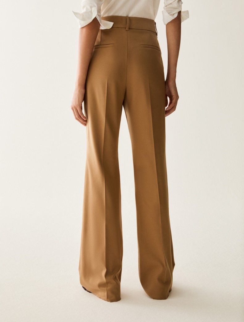 Tailored flare-cut trousers - Pennyblack - 3