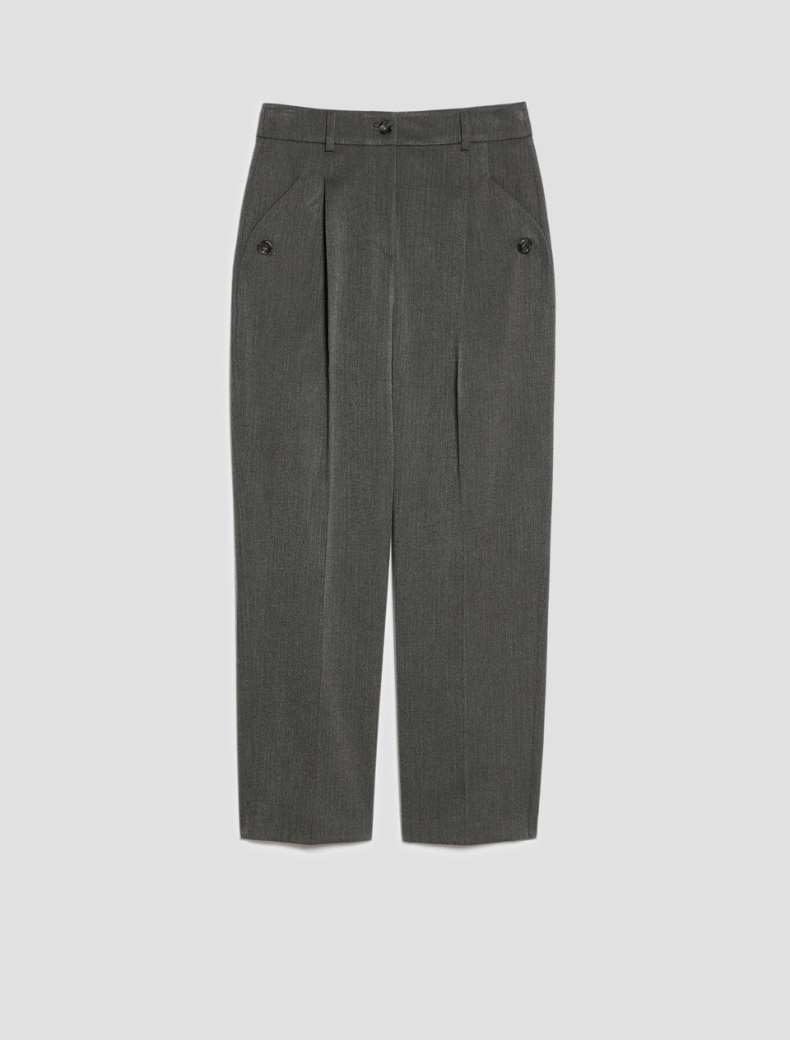 Tailored carrot-cut trousers - Pennyblack - 2
