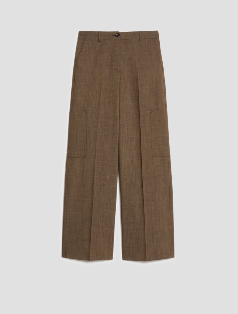 Pure wool cargo trousers - Pennyblack - 2