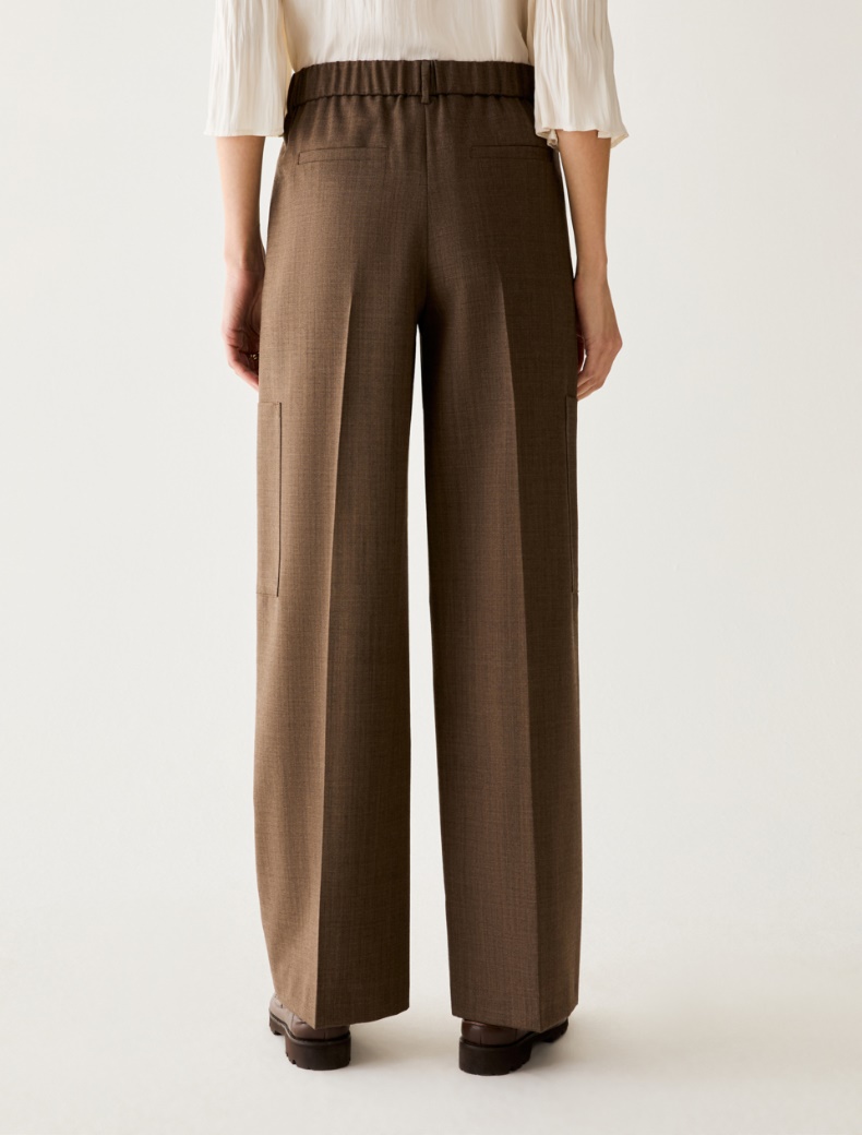 Pure wool cargo trousers - Pennyblack - 3