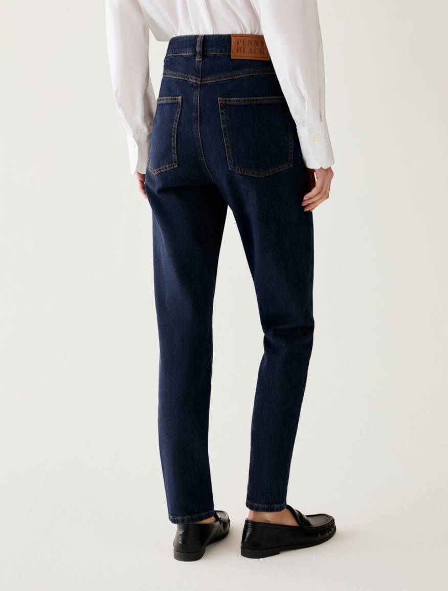 Skinny-cut jeans - MIDNIGHTBLUE - Pennyblack - 3