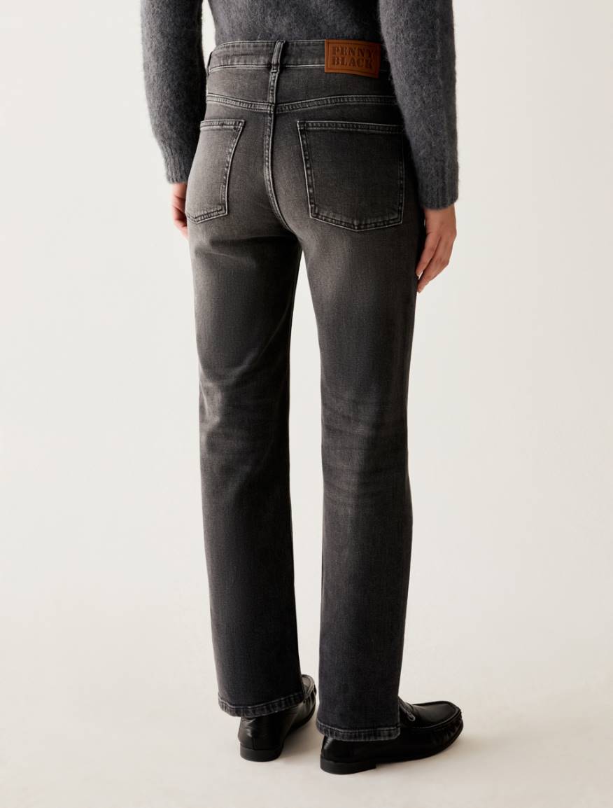Regular-cut jeans - GREY - Pennyblack - 3