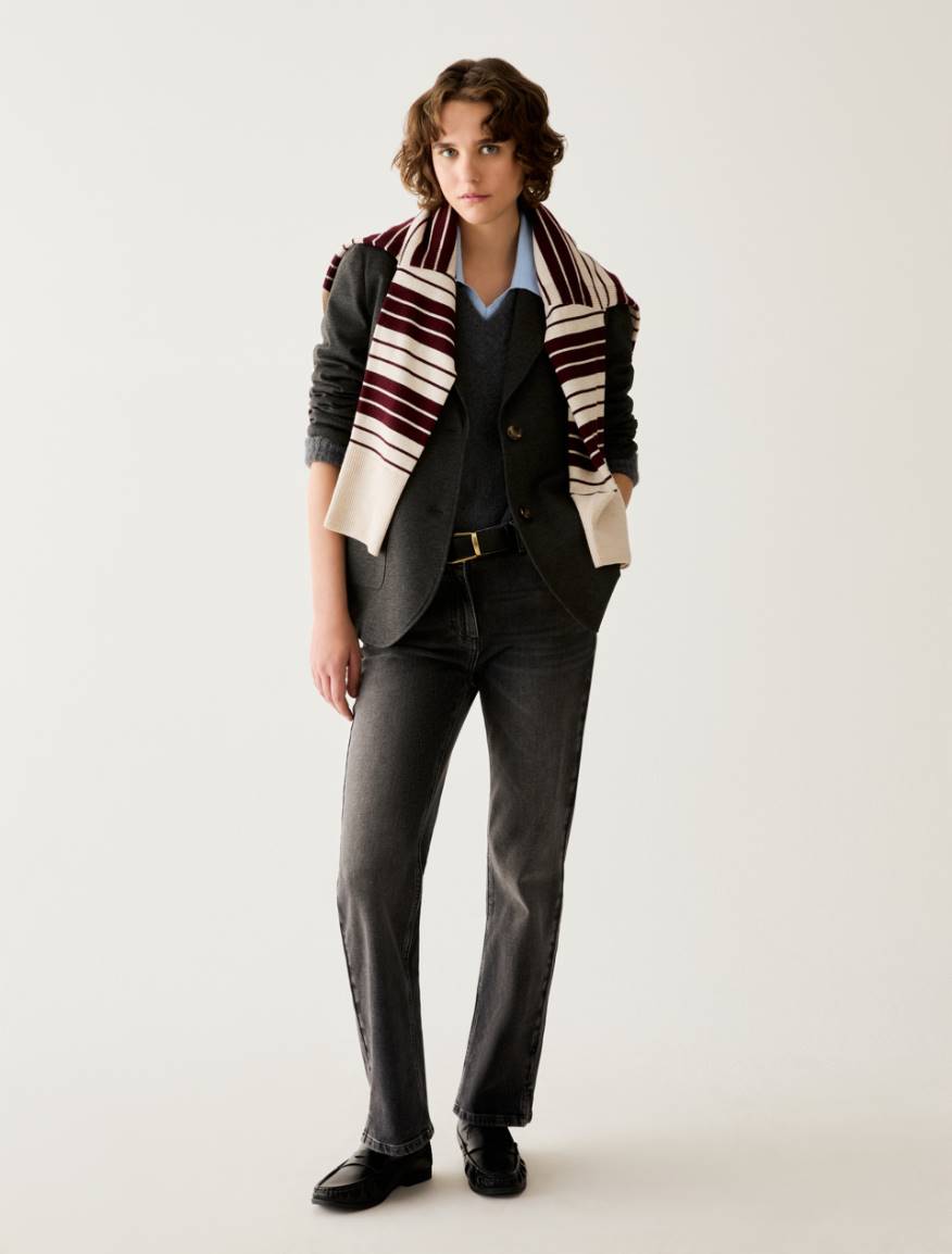 Regular-cut jeans - GREY - Pennyblack - 5