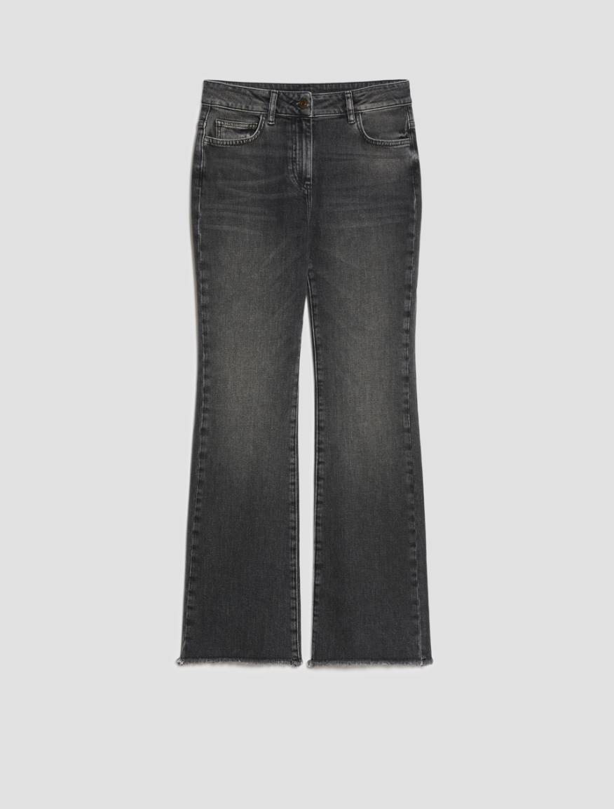 Mini-flare cut jeans - GREY - Pennyblack - 2