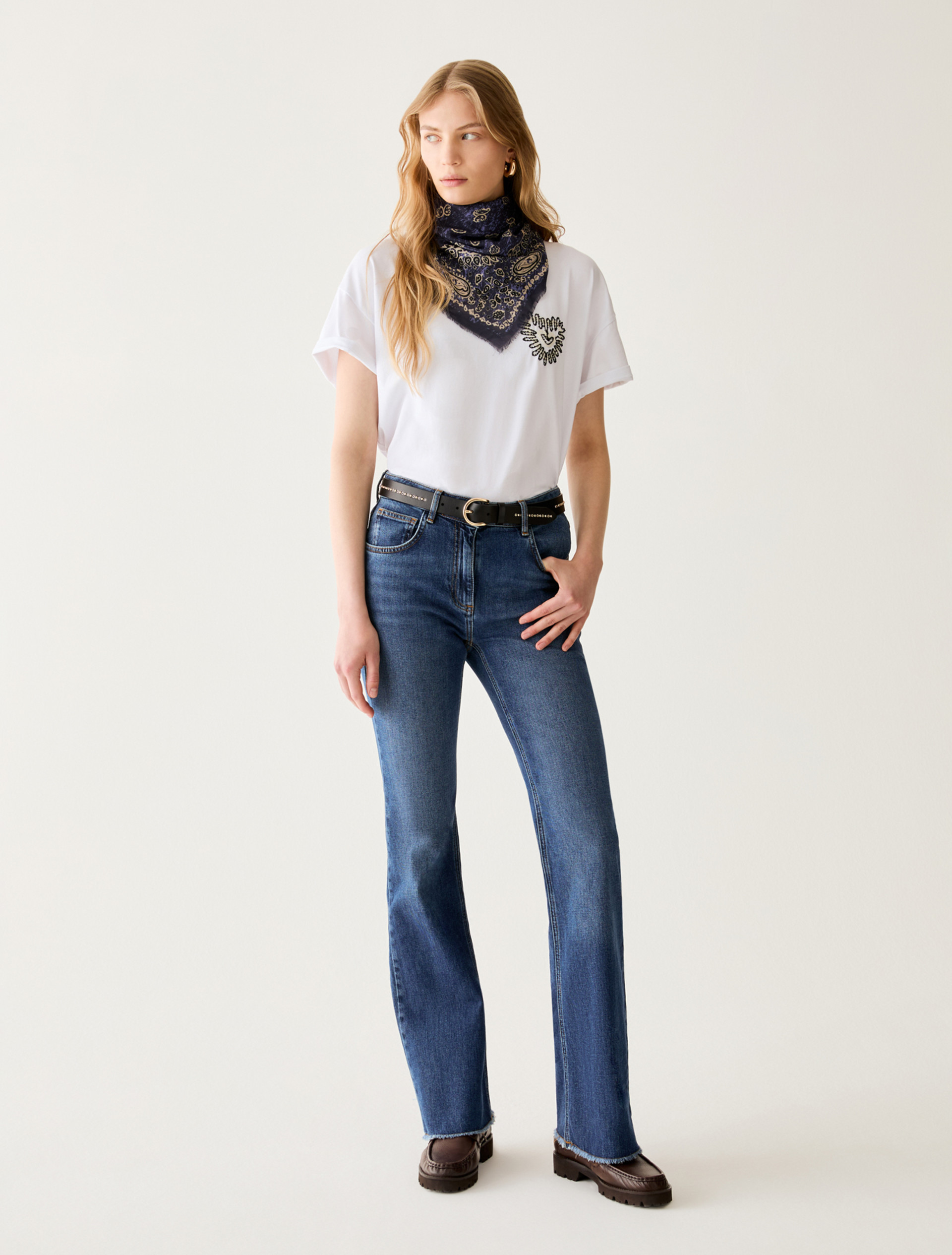Bootcut jeans - BLUE JEANS - Pennyblack - 1