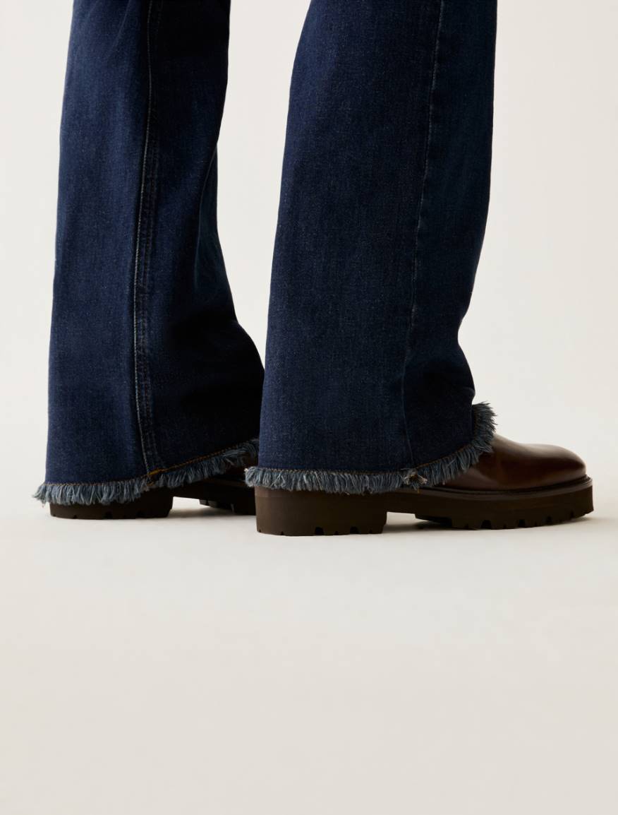 Bootcut jeans - NAVY - Pennyblack - 4