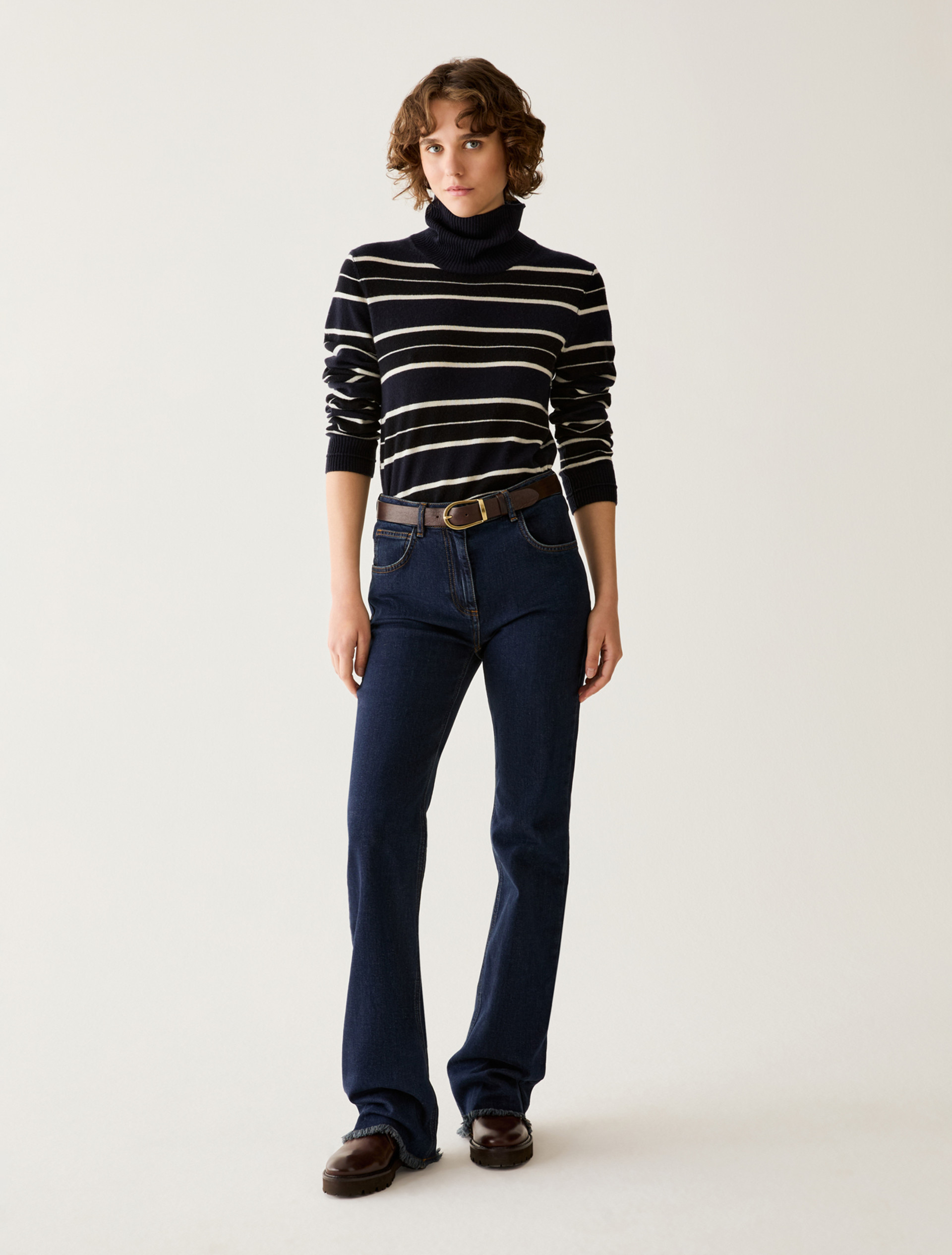 Bootcut jeans - NAVY - Pennyblack - 1
