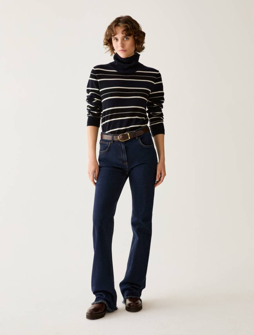 Bootcut jeans - NAVY - Pennyblack