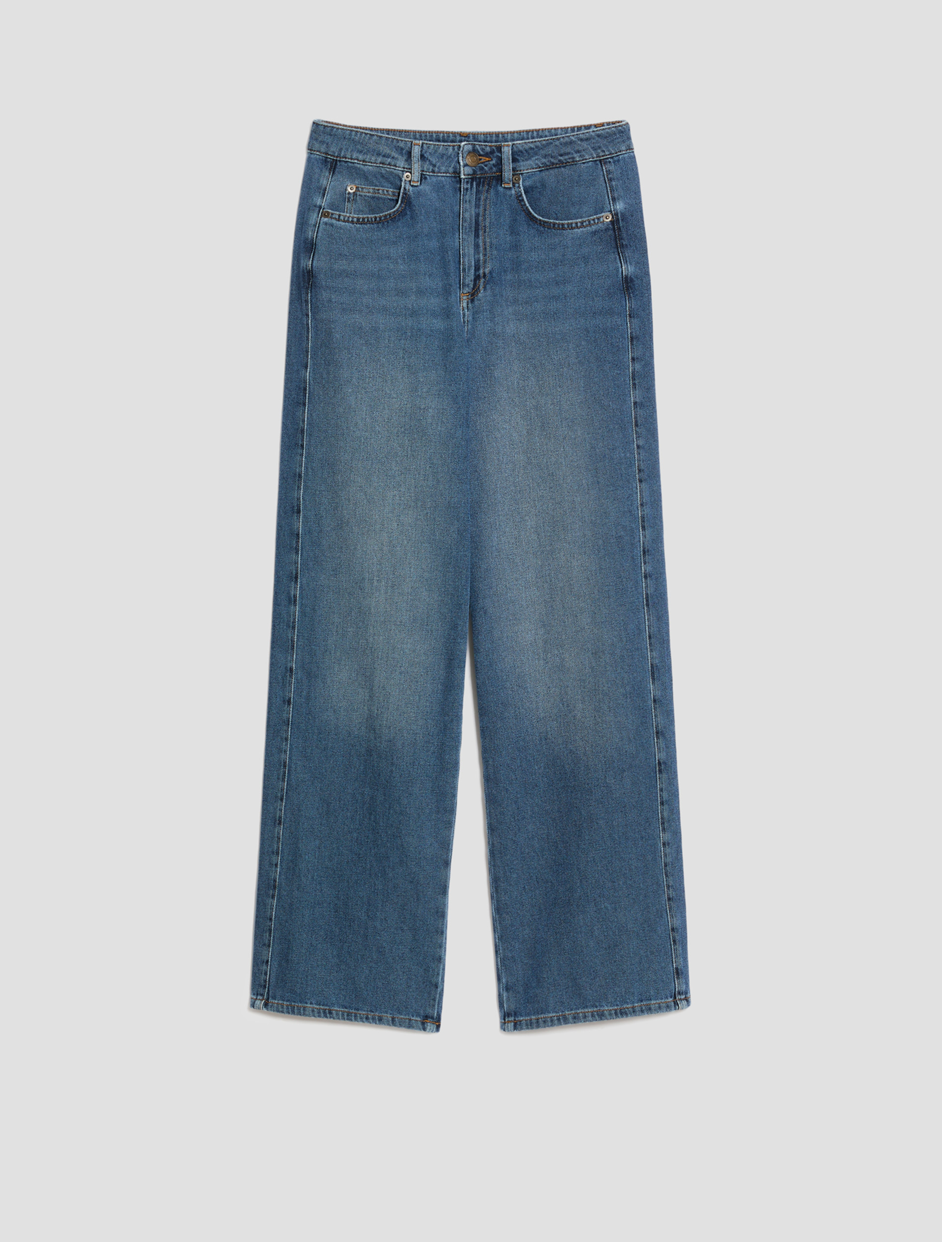 Jeans puddle fit - BLUE JEANS - Pennyblack - 2