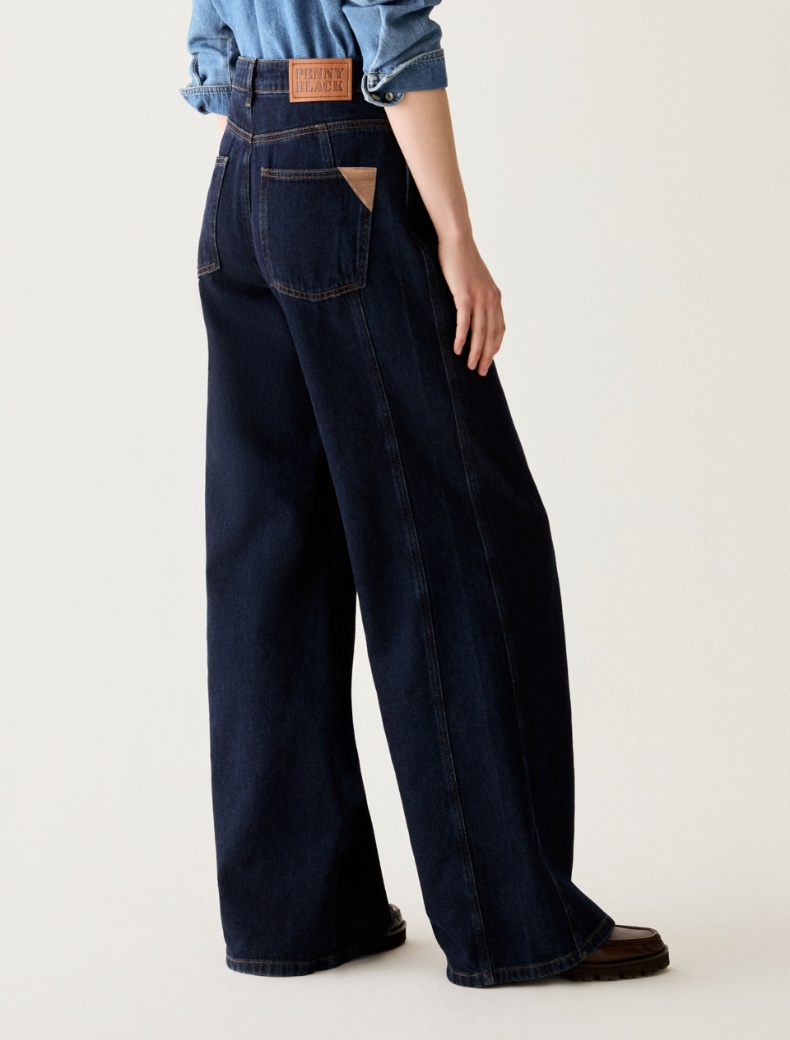 Wide-leg jeans - Pennyblack - 3