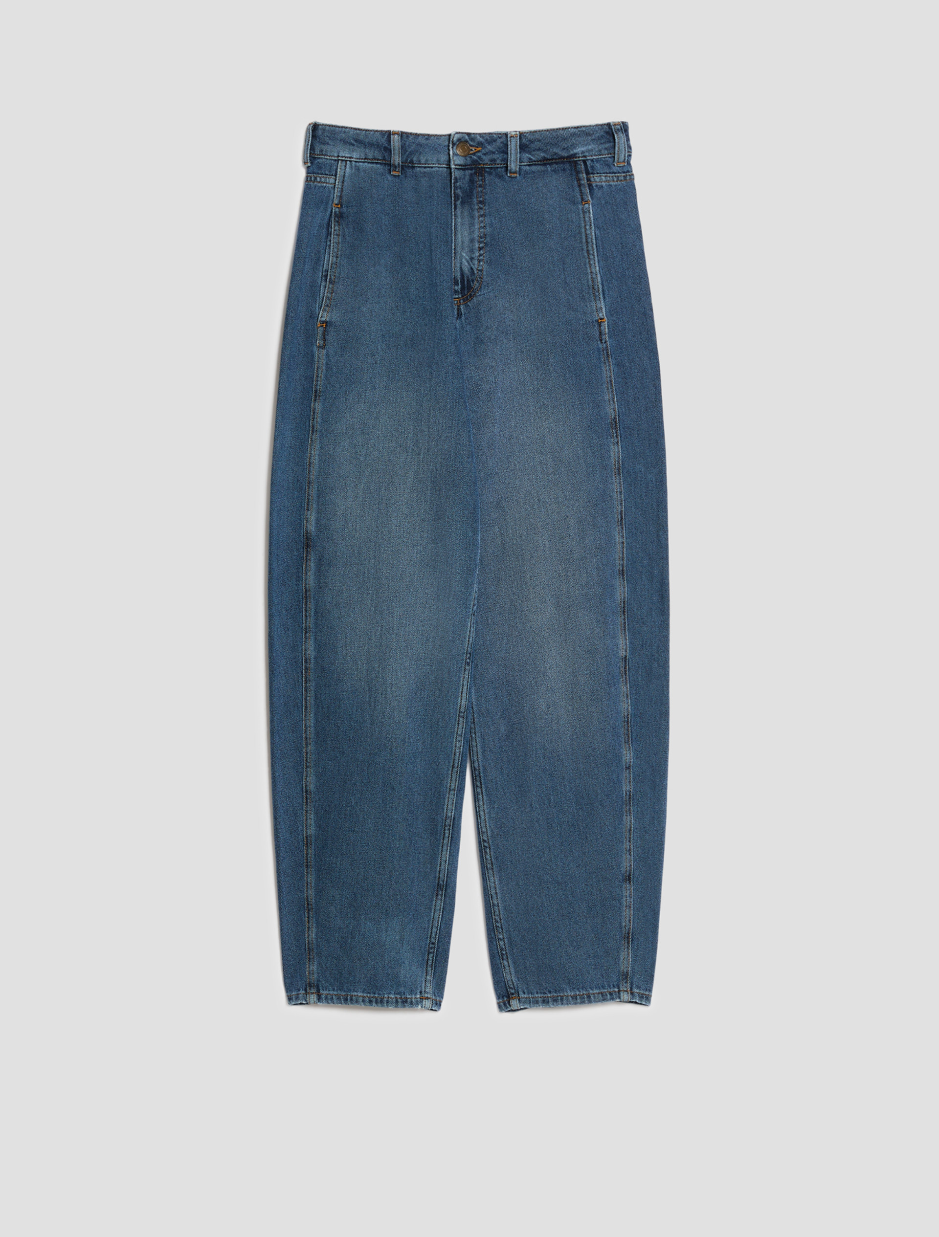 Balloon-cut jeans - BLUE JEANS - Pennyblack - 2