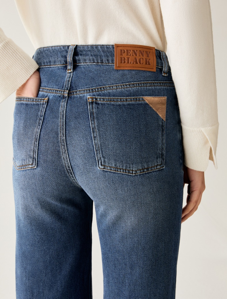 Straight-cut jeans - Pennyblack - 4