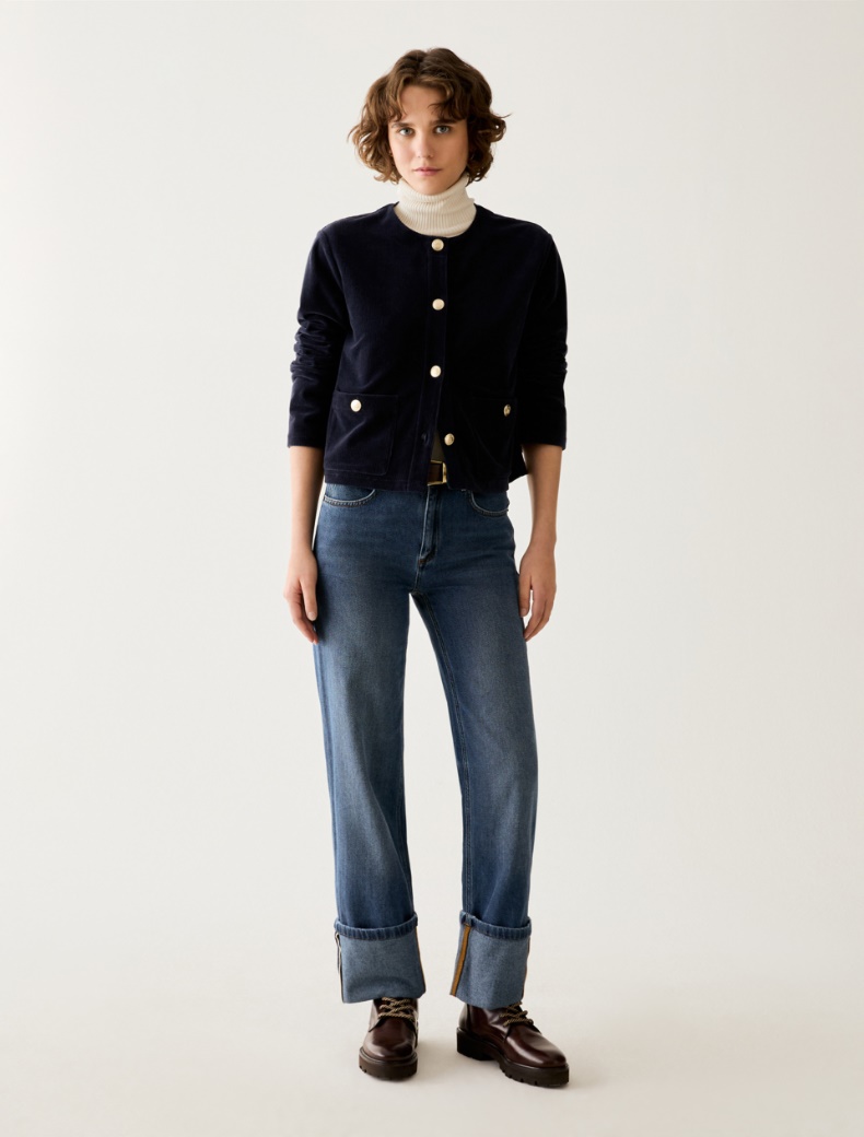Straight-cut jeans - Pennyblack