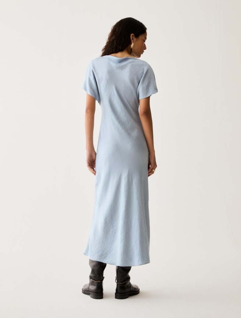 Crinkle twill midi dress - Pennyblack - 3