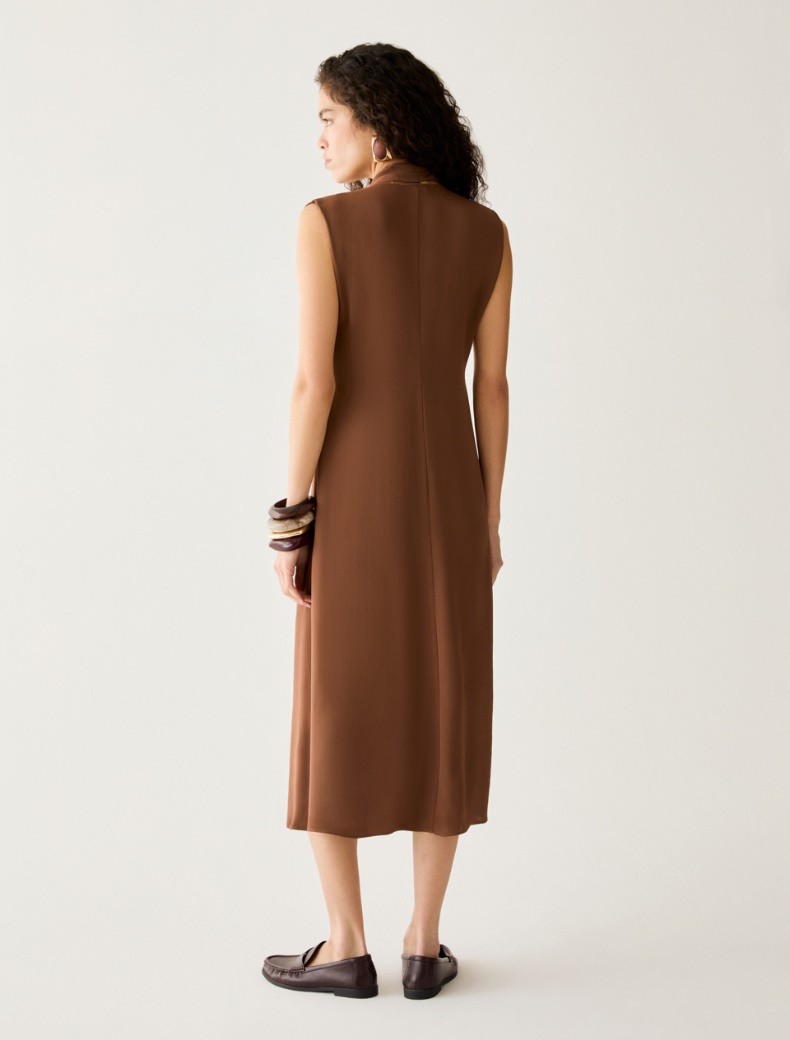 Double georgette midi dress - Pennyblack - 3
