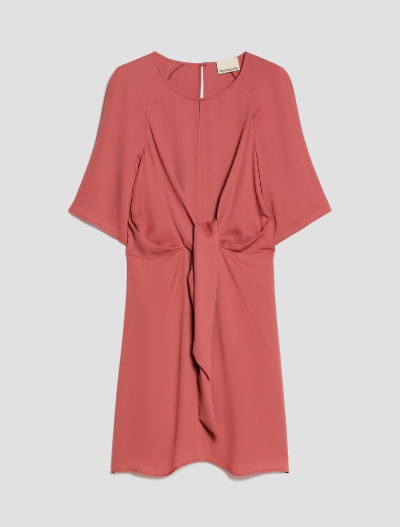 Double georgette dress Double georgette dress - RED - pennyblack