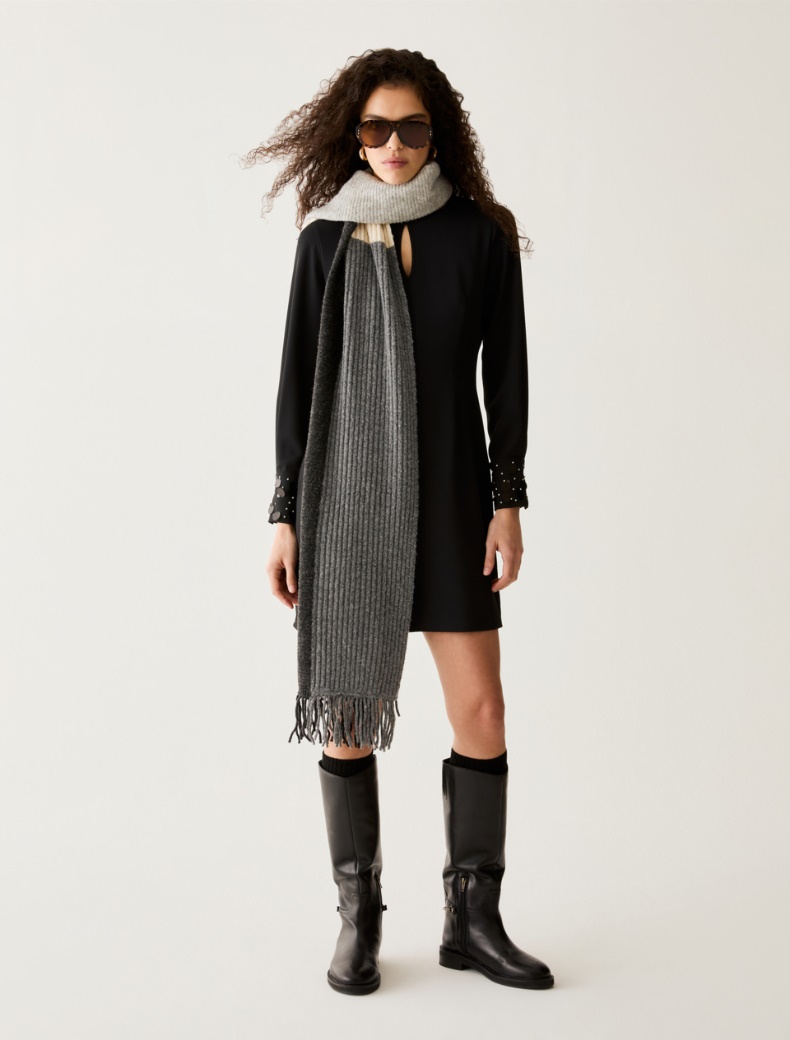 Sheath dress with bijou embroidery - Pennyblack - 4