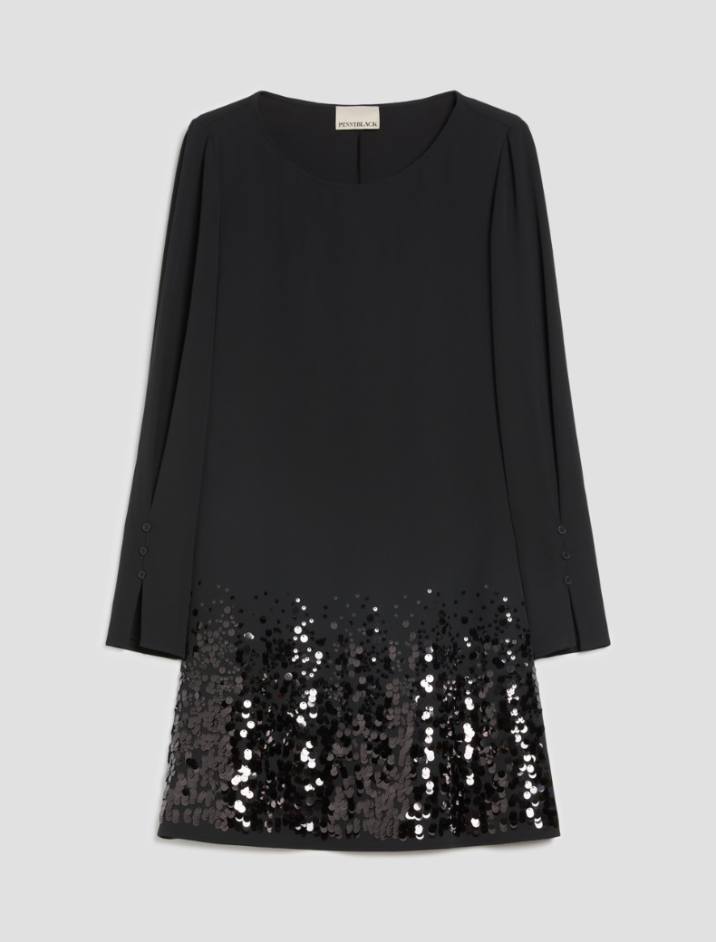 Sequinned shift dress - Pennyblack - 7