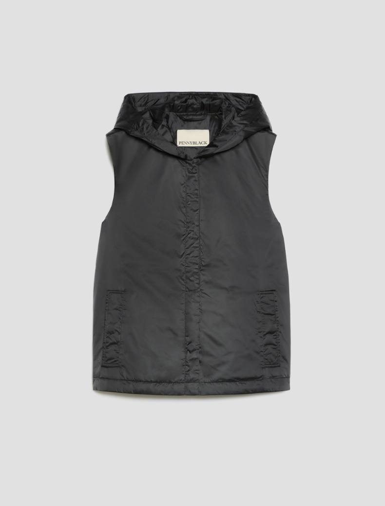 Water-repellent padded gilet - Pennyblack - 7