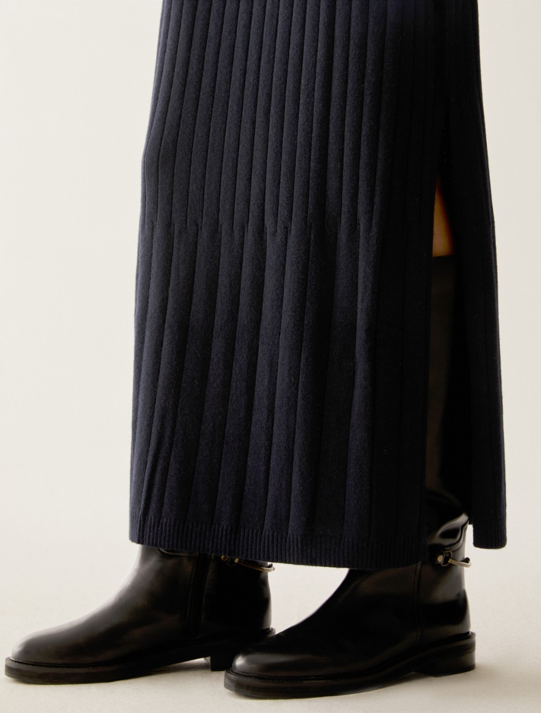 Ribbed knit skirt - Pennyblack - 4