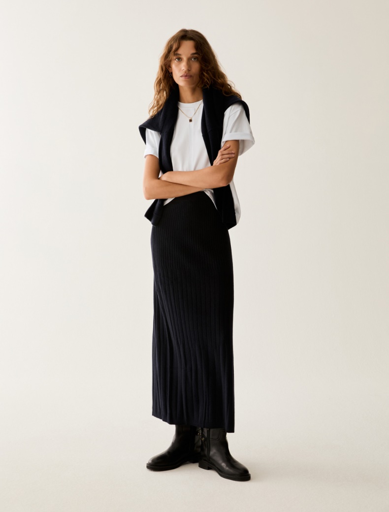 Ribbed knit skirt - Pennyblack - 6
