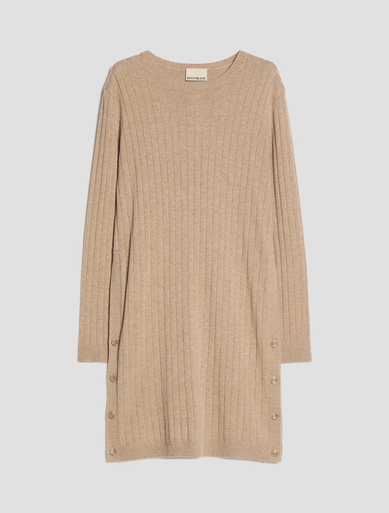 Rib-knit dress - Pennyblack - 7