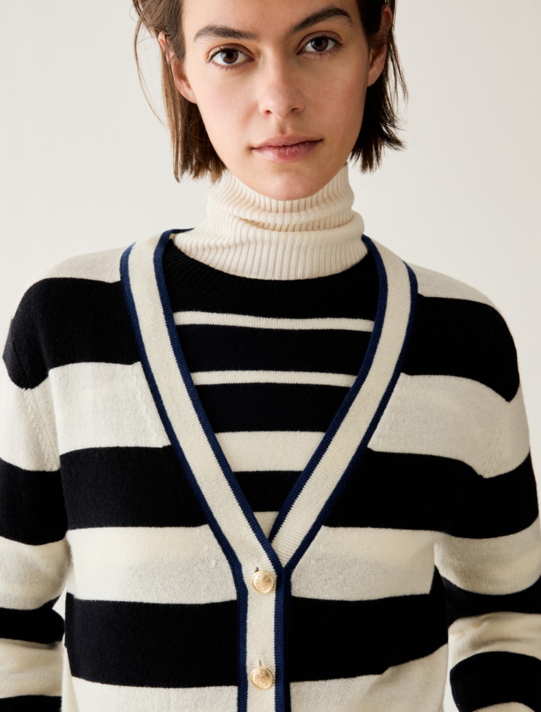 Wool/cashmere cardigan - Pennyblack - 4