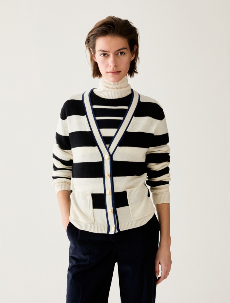 Wool/cashmere cardigan - Pennyblack