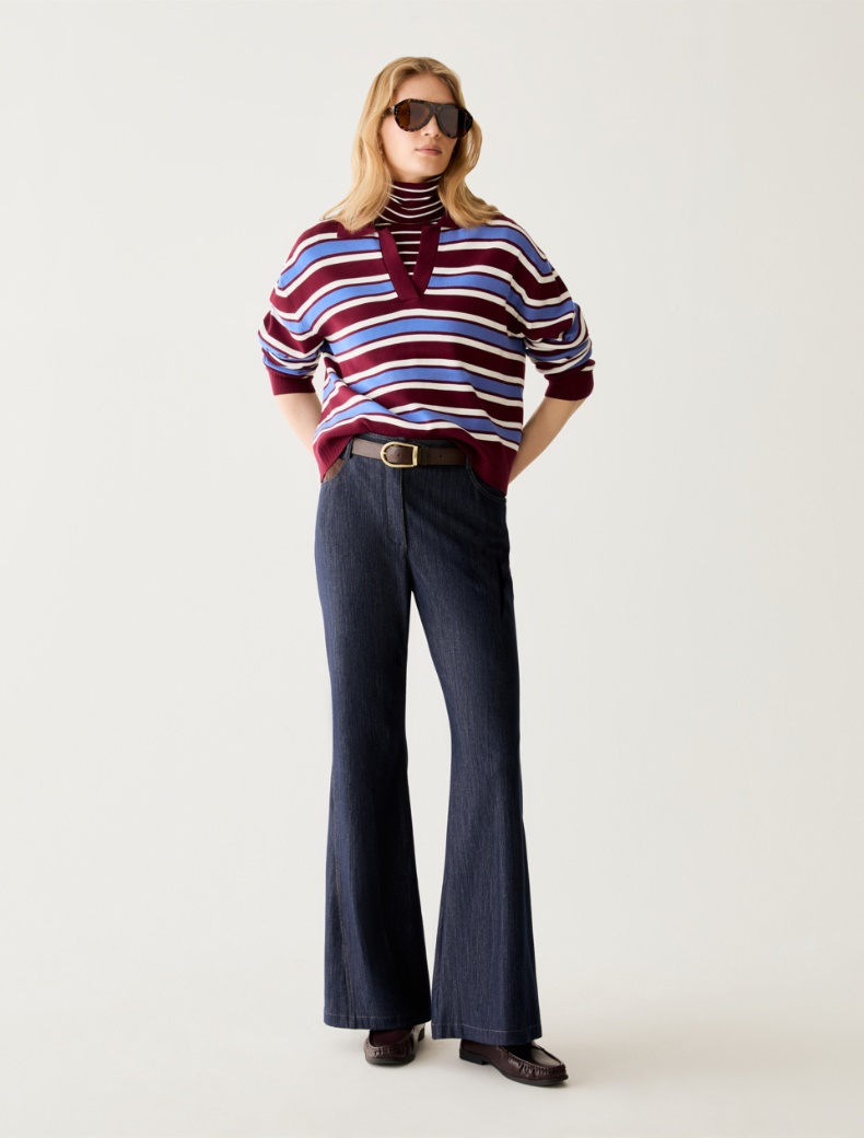 Fine-knit polo shirt - Pennyblack - 5