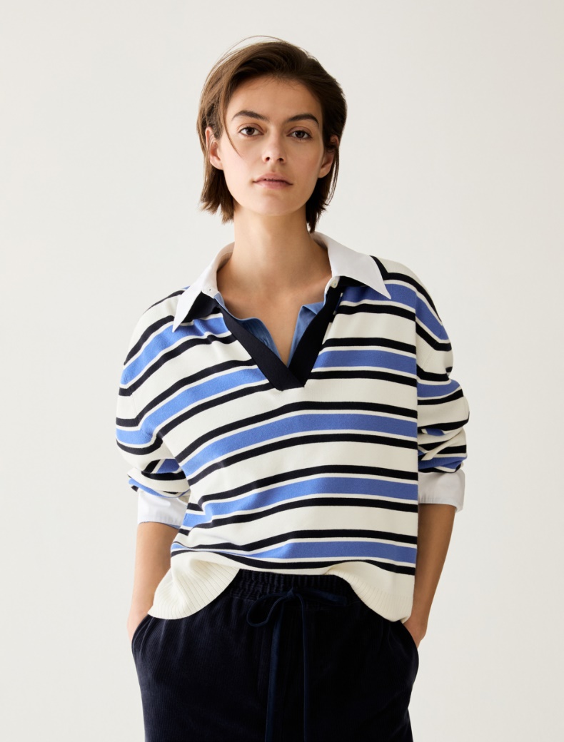 Fine-knit polo shirt - Pennyblack - 6