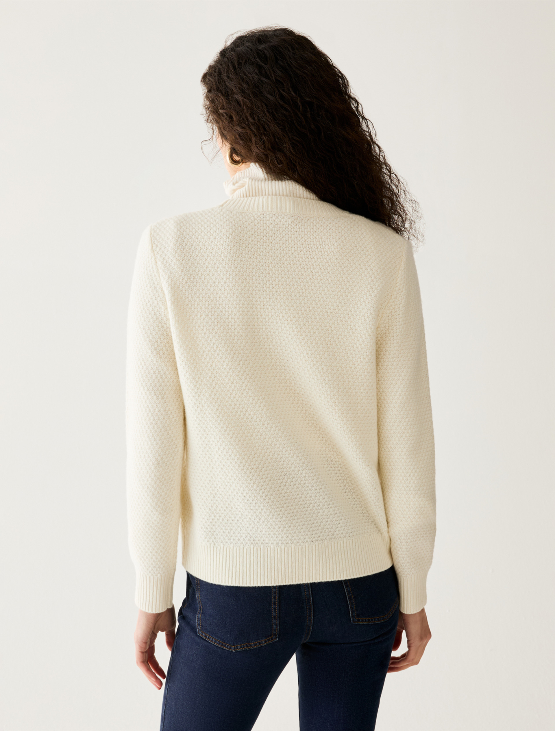 Diamond and Rhinestone Jumper - IVORY - Pennyblack - 3