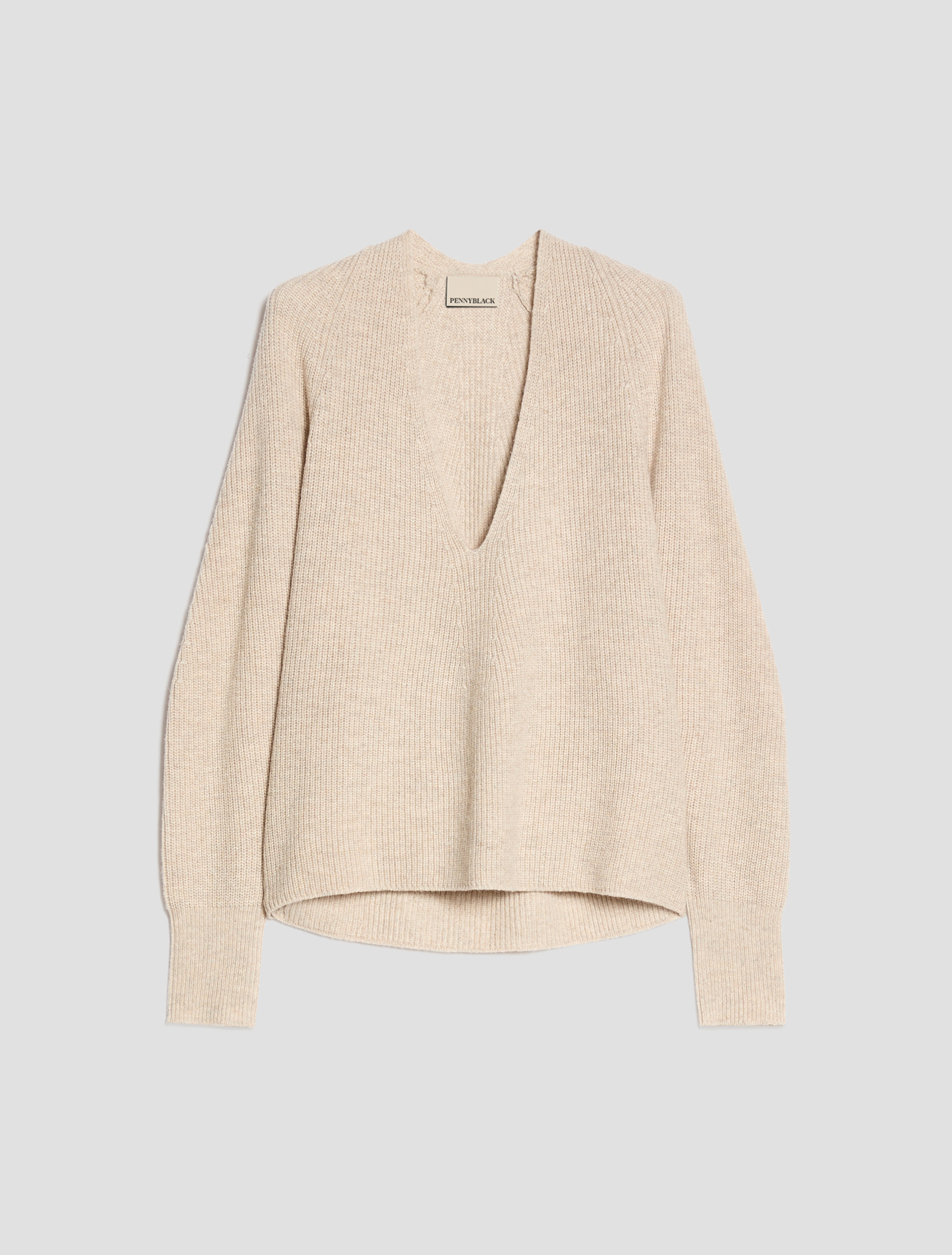 Trinity stitch jumper - BEIGE - Pennyblack - 2