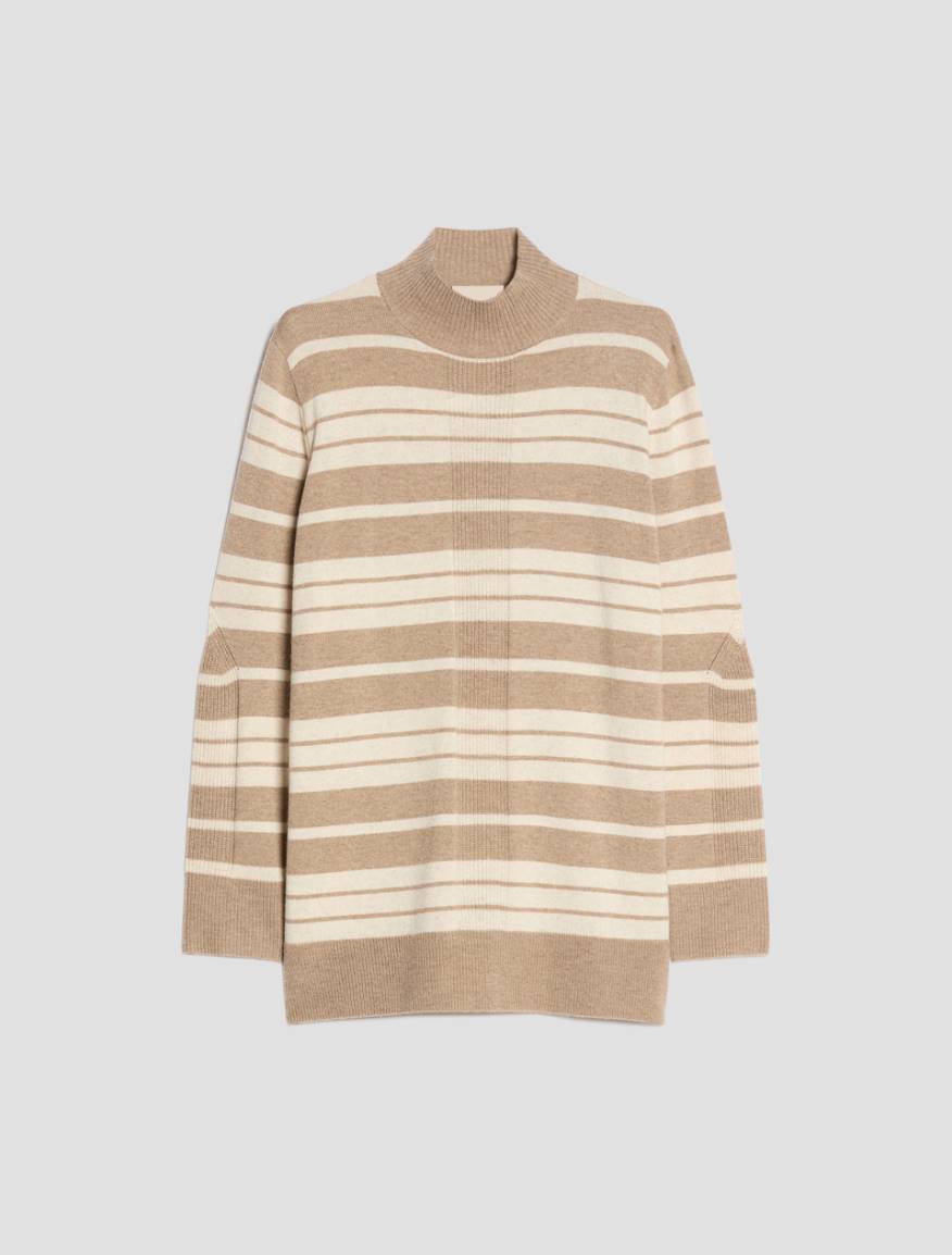 Soft wool blend jumper - HAZELNUT BROWN - Pennyblack - 2