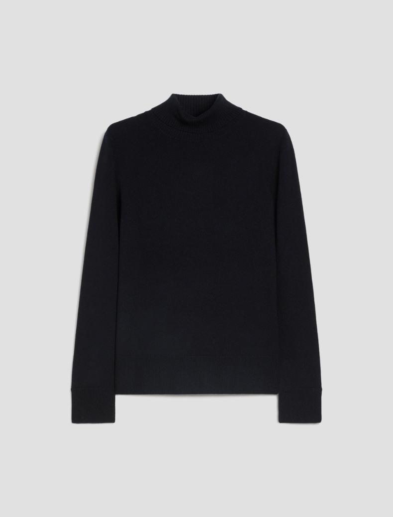 Wool-blend polo-neck jumper - Pennyblack - 2