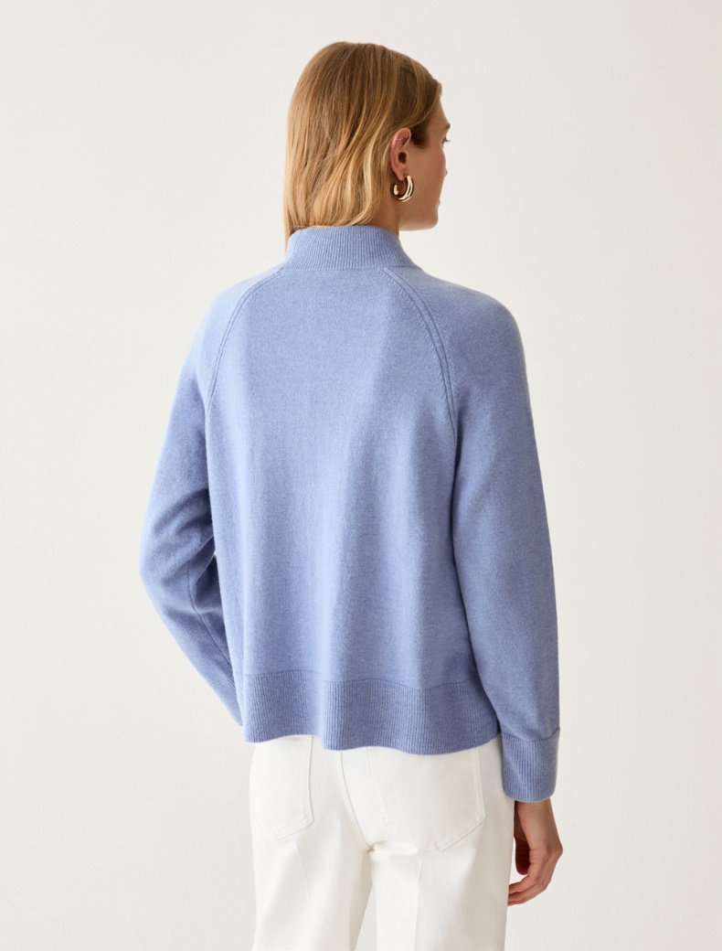 Boxy-cut wool blend jumper - Pennyblack - 3
