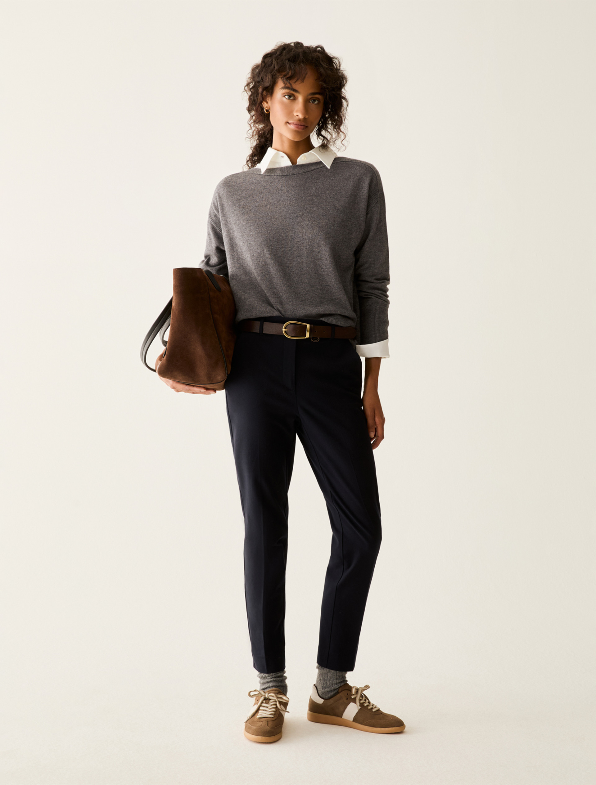 Wool blend jumper - GREY - Pennyblack - 5