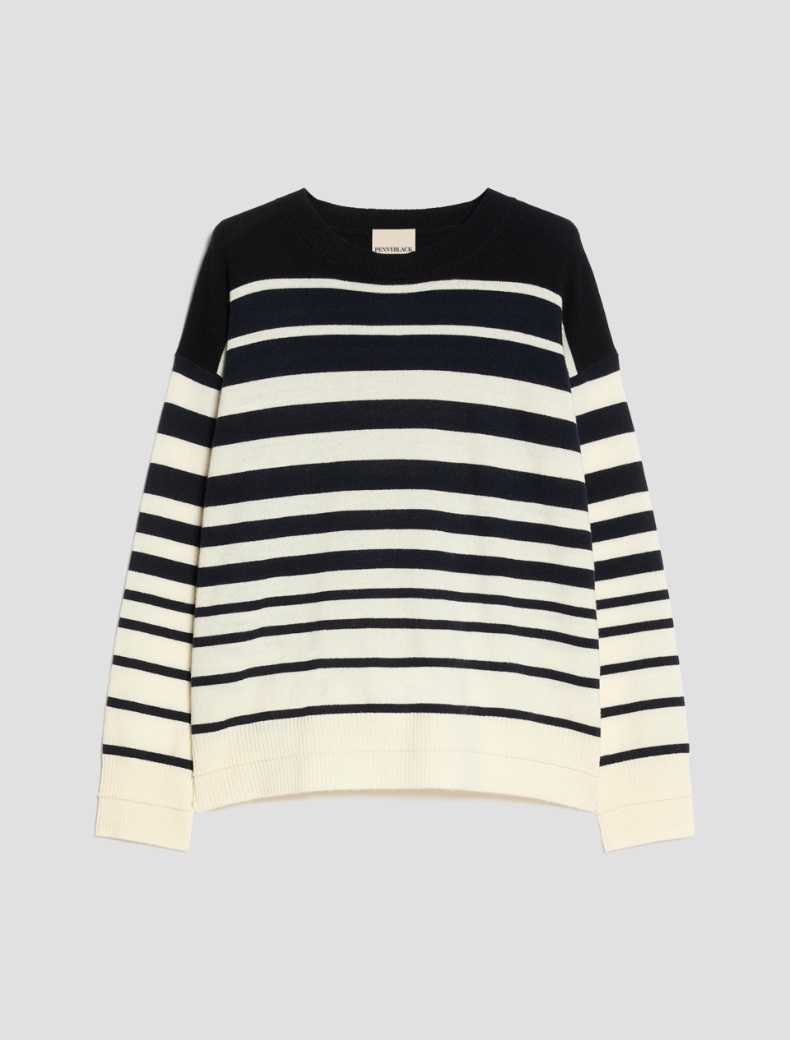 Wool and cashmere jumper - Pennyblack - 7