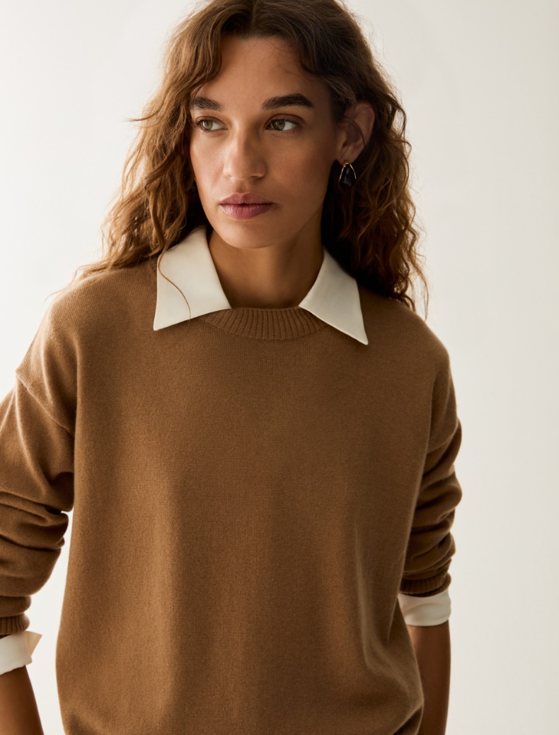 Wool and cashmere jumper - Pennyblack - 3
