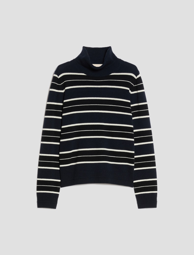 Wool/cashmere polo-neck jumper - Pennyblack - 2
