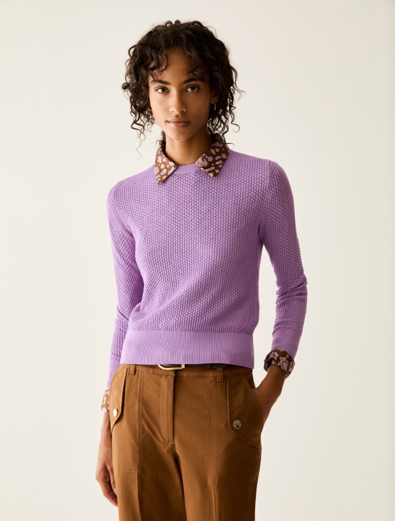Micro-textured jumper - Pennyblack - 6