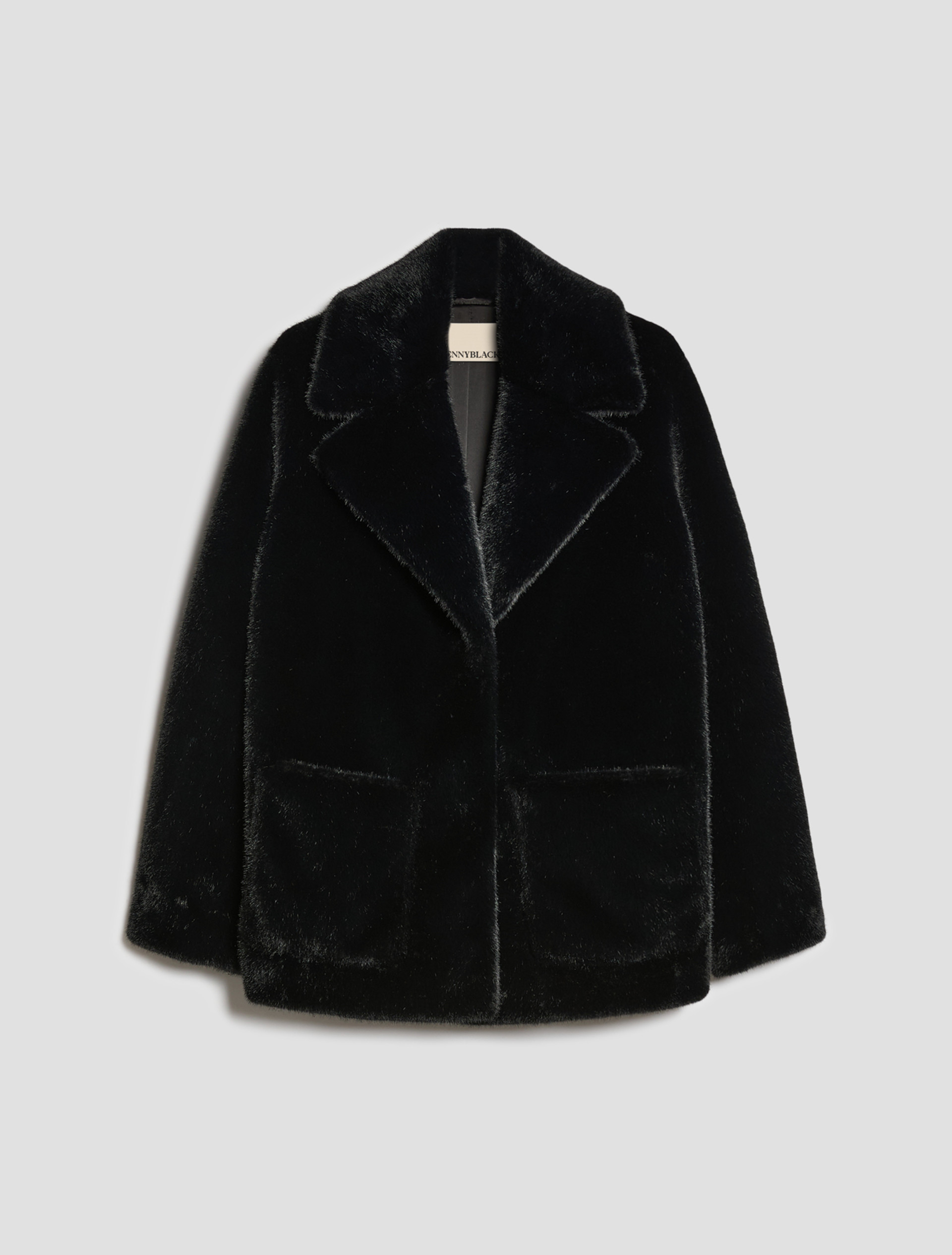 Soft and cosy jacket - BLACK - Pennyblack - 2
