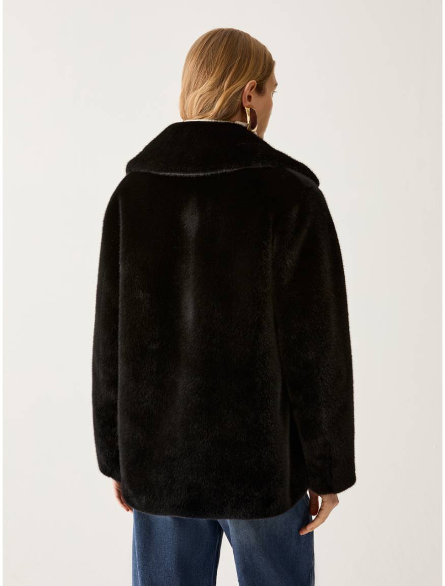 Soft and cosy jacket - BLACK - Pennyblack - 3
