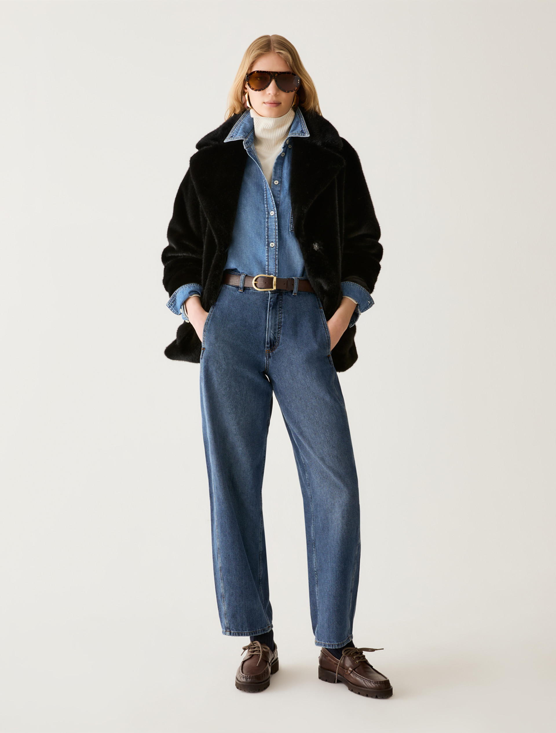 Soft and cosy jacket - BLACK - Pennyblack - 5