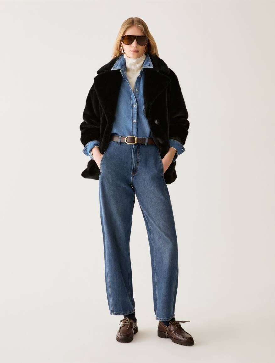 Soft and cosy jacket - BLACK - Pennyblack - 5