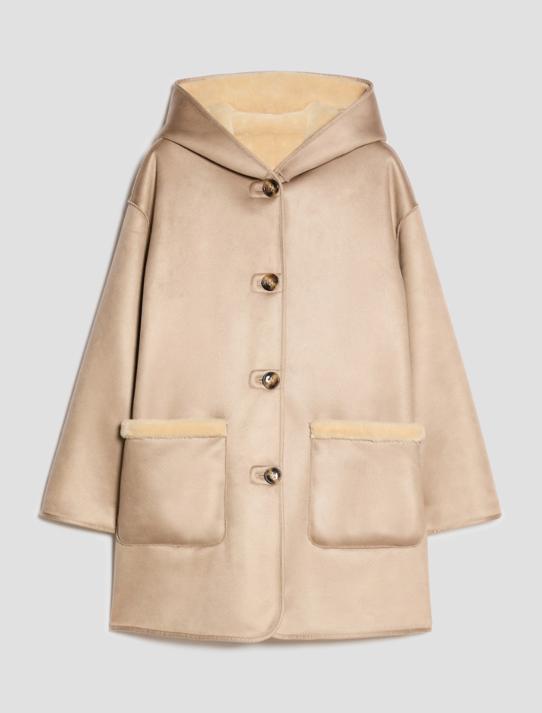 Reversible hooded coat - Pennyblack - 2