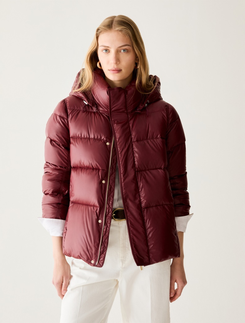 Water-repellent nylon down jacket - Pennyblack - 6